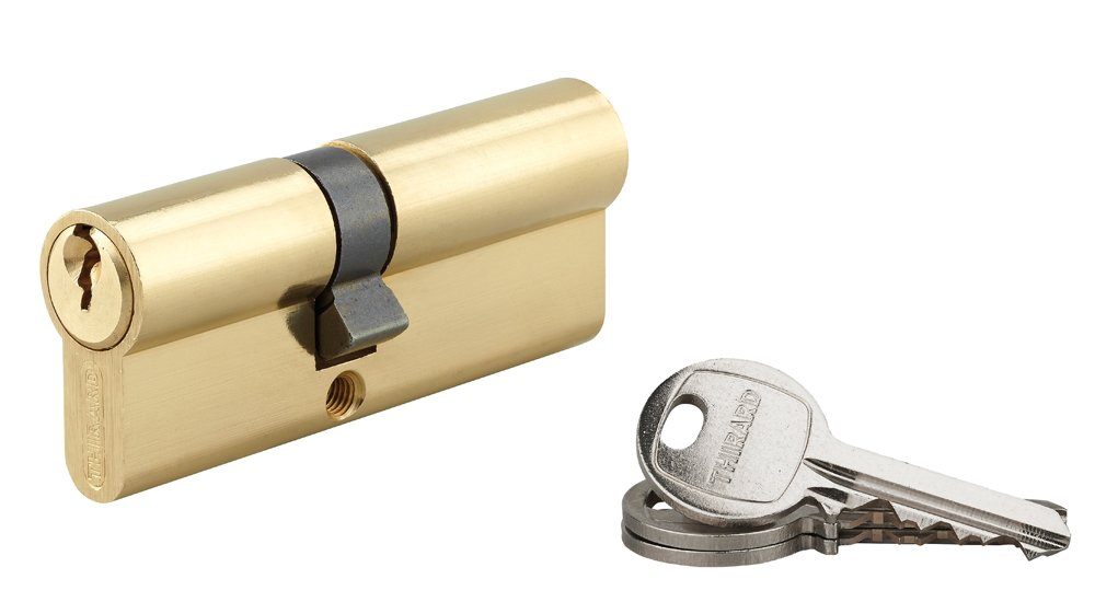 Spynos cilindras THIRARD, SA 35x45 mm, 3 raktai, žalv., 193147