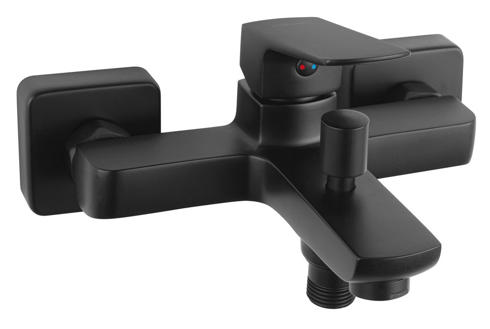 Vonios maišytuvas FERRO Vitto Verdeline, juodas, BVI1VLBL