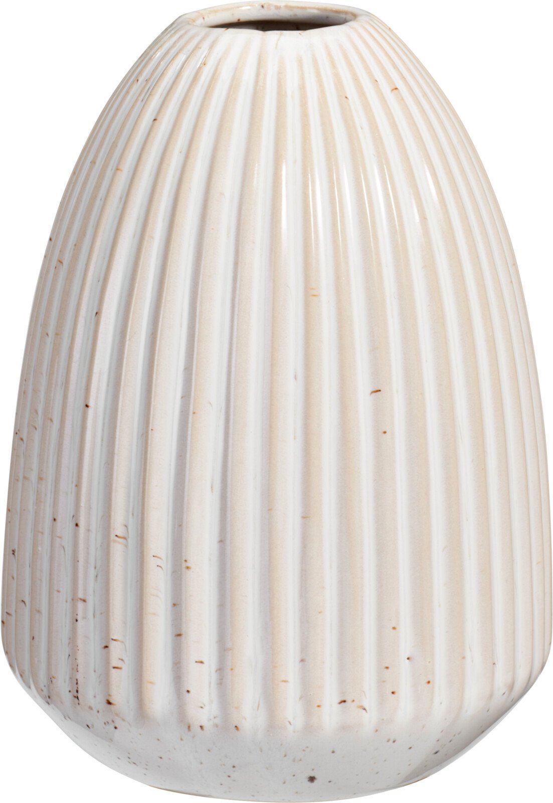 Vaza, 9 x 9 x 12,5 cm, baltos sp., keraminė