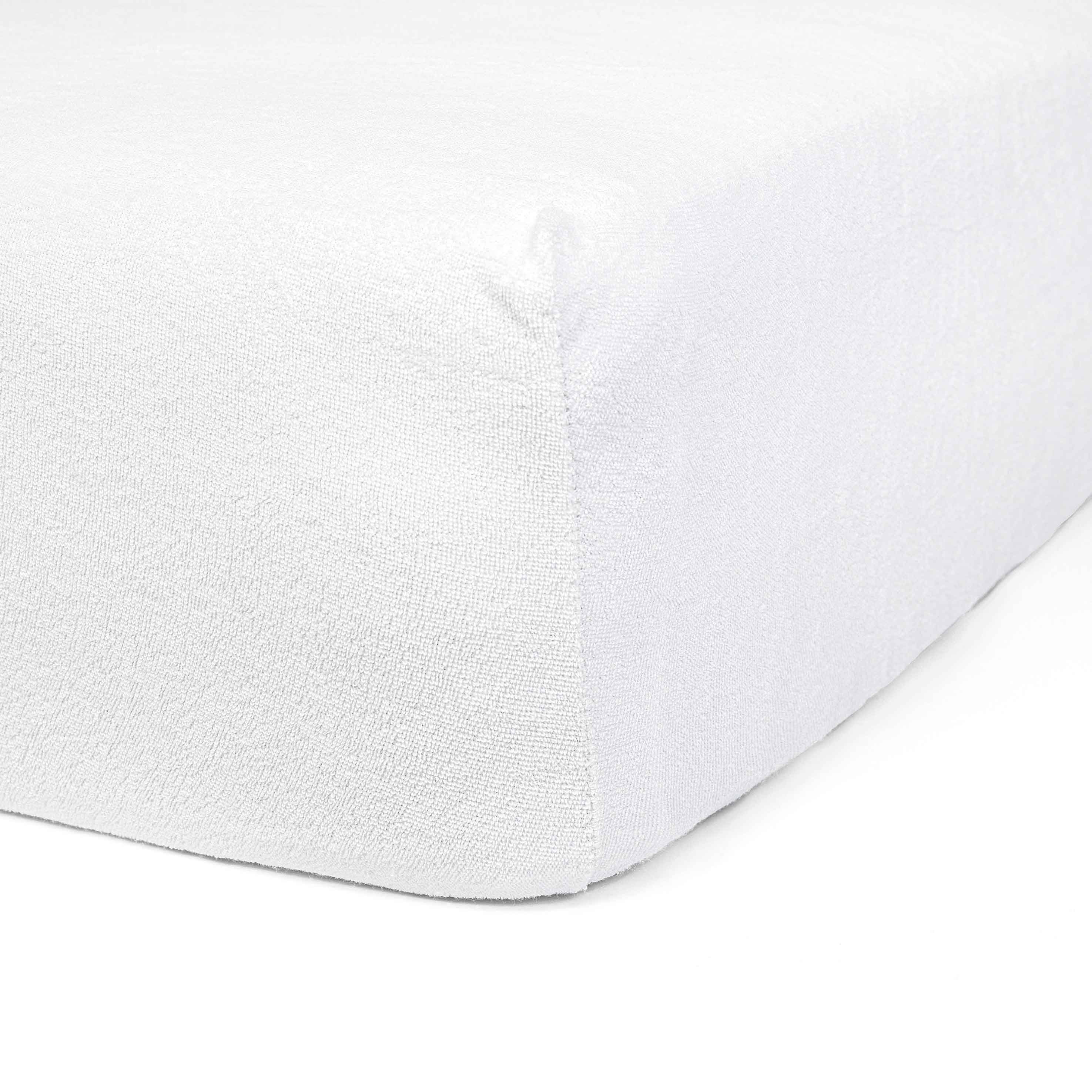 Paklodė su guma Švelnus Miegas, 160 x 200/28 cm, balta sp.