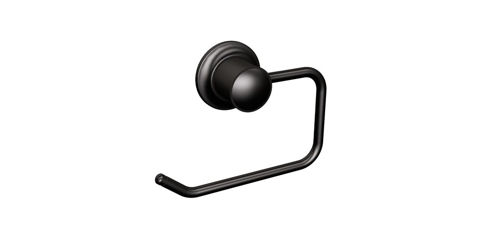 Tualeto popieriaus laikiklis ANDEX Classic 013Ng, pakabinamas, atviras, juodas