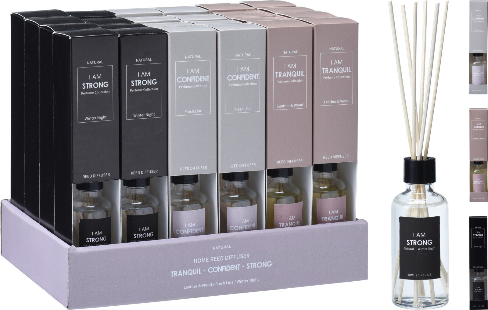 Namų kvapas, 50 ml, 3 skirtingi kvapai