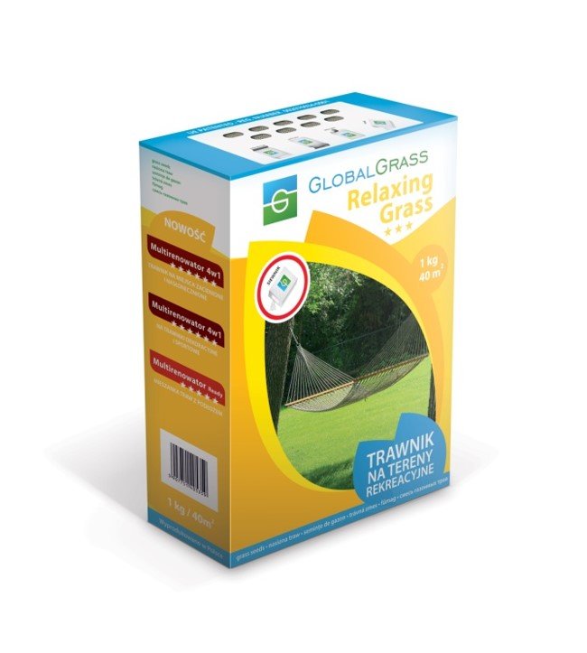 Žolių sėklų mišinys GlobalGrass RELAXING GRASS, 9 kg