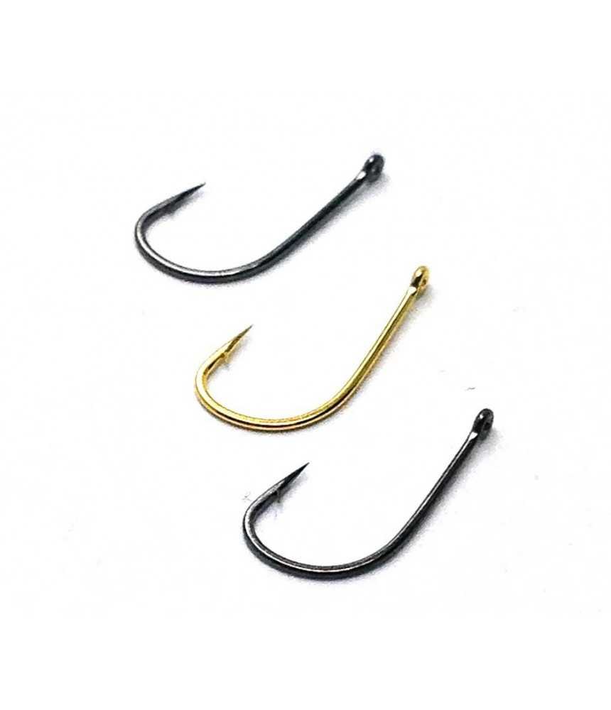 Kabliukai H.UMT 209, dydis 4, auksinės spalvos