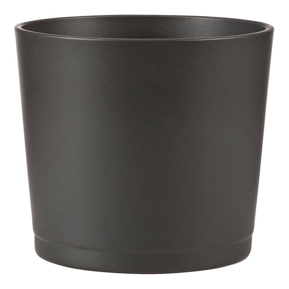 Kambarinis keraminis vazonas SCHEURICH ANTHRAZIT (883/22), antracito sp., skersmuo 22 cm.