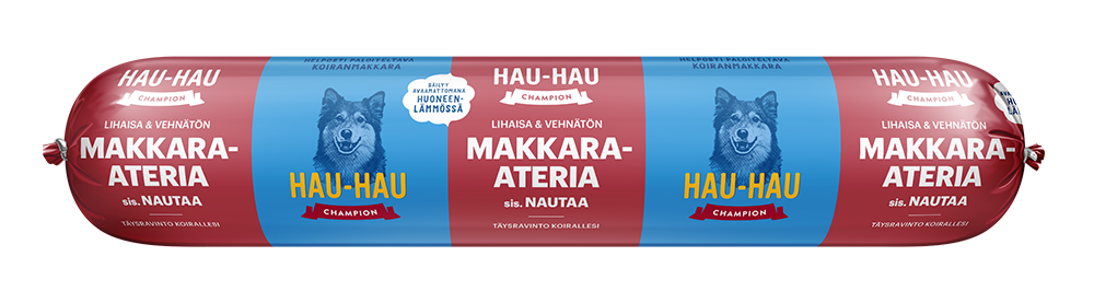 Dešra šunims HAU-HAU CHAMPION, su jautiena, 500g