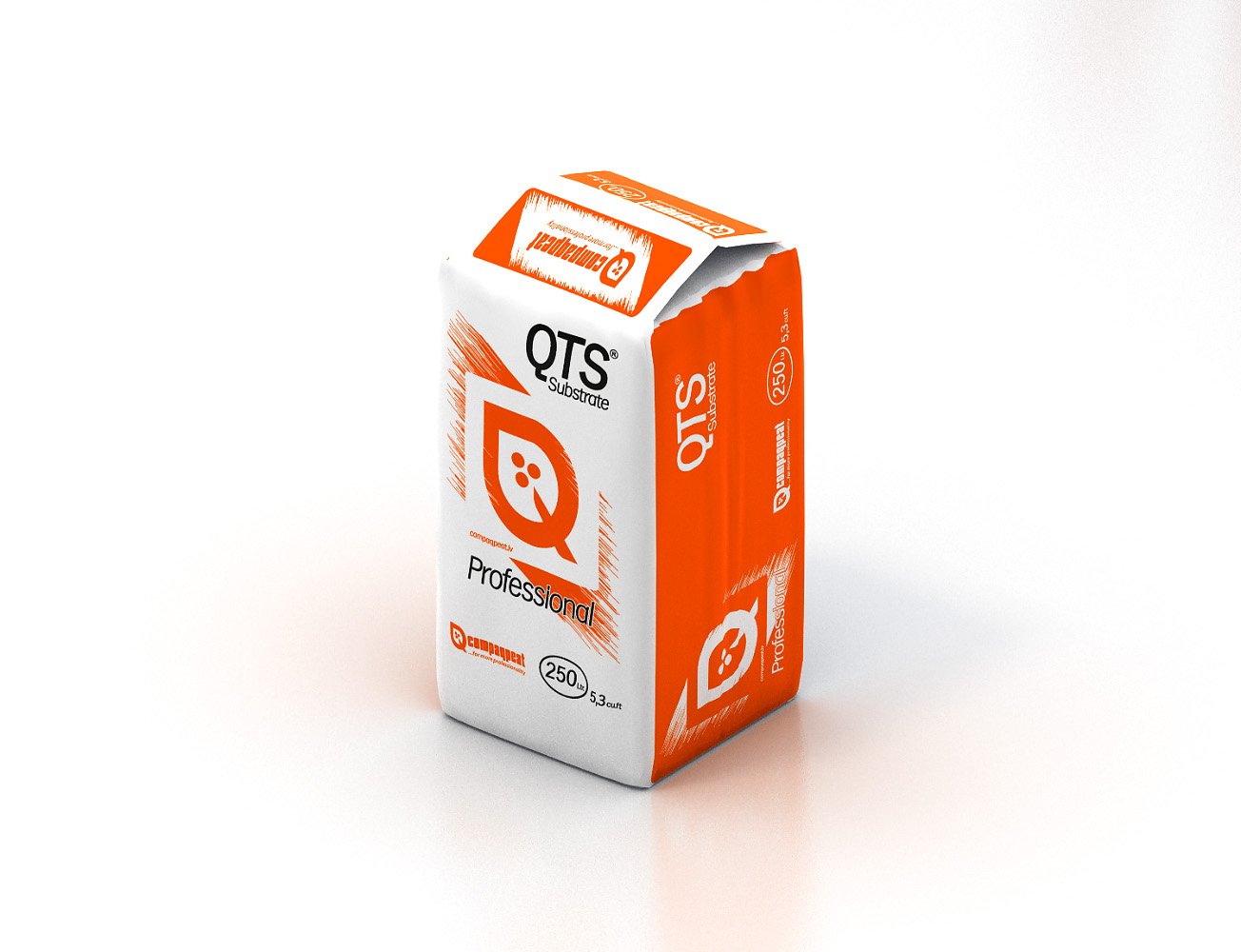 Durpių substratas universalus profesionalams Qts-2, 250 l