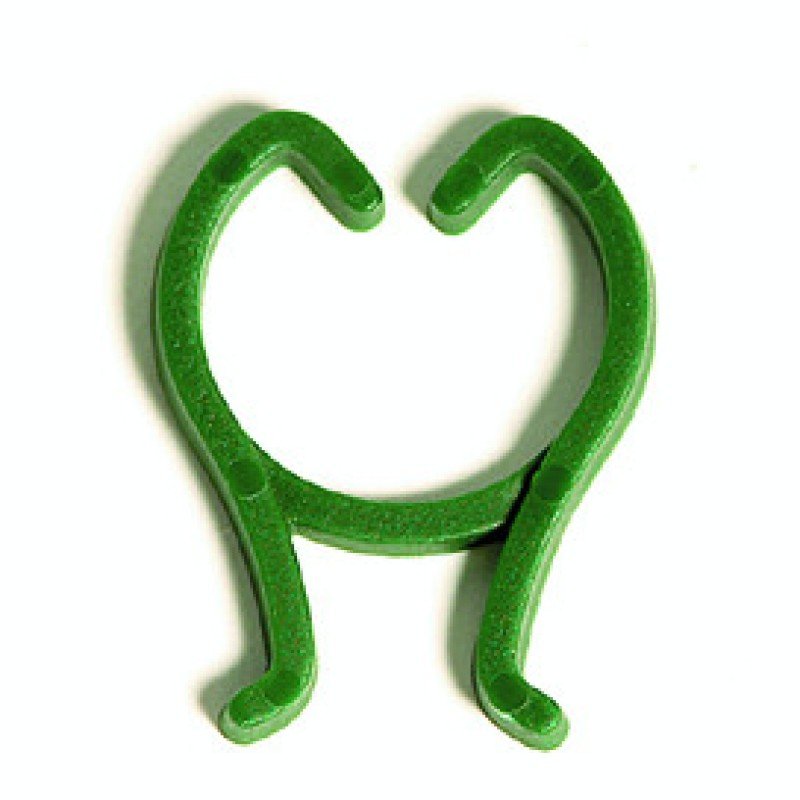 Plastikiniai segtukai augalams NICOLI Anelli, 2,5 cm., 100 vnt.