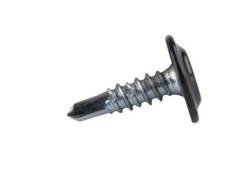 Savisriegiai padidinta galva ETANCO, su grąžtu, 4,2 x 16 mm, RAL8017, 250 vnt.