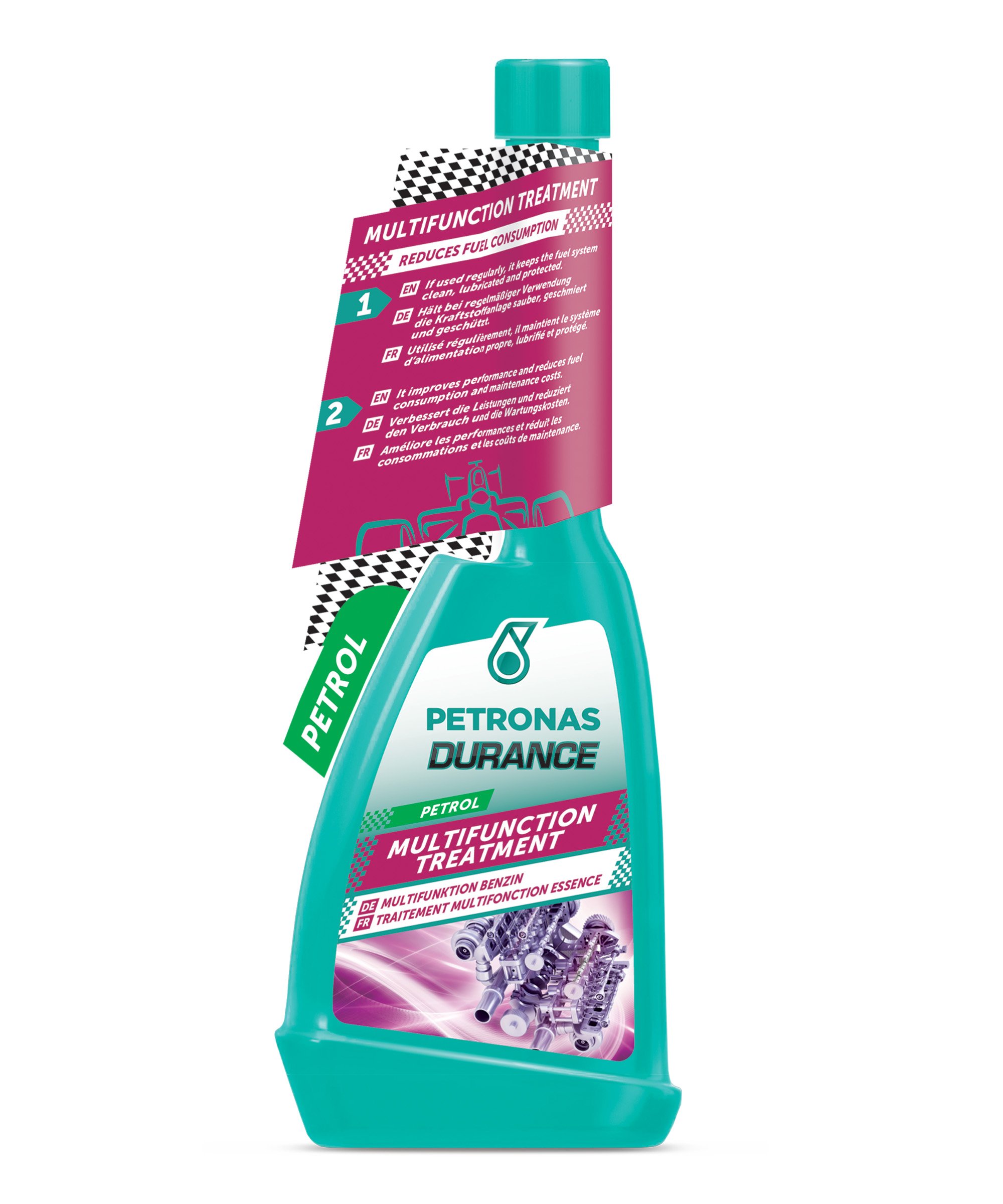 Automobilinis valiklis PETRONAS Durance, benzininiams varikliams, 250 ml, 38849