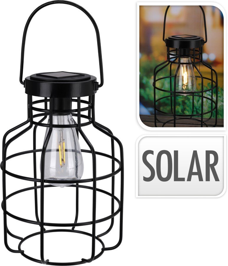 Pakabinamas žibintas su saulės baterija, 200 x 245 mm