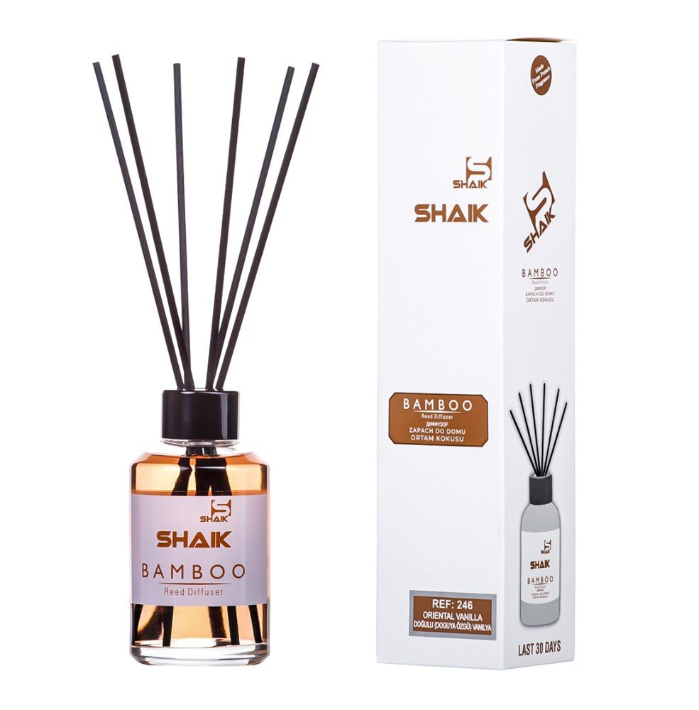 Namų kvapas SHAIK Oriental Vanilla, rytietiškos vanilės aromato, 115 ml