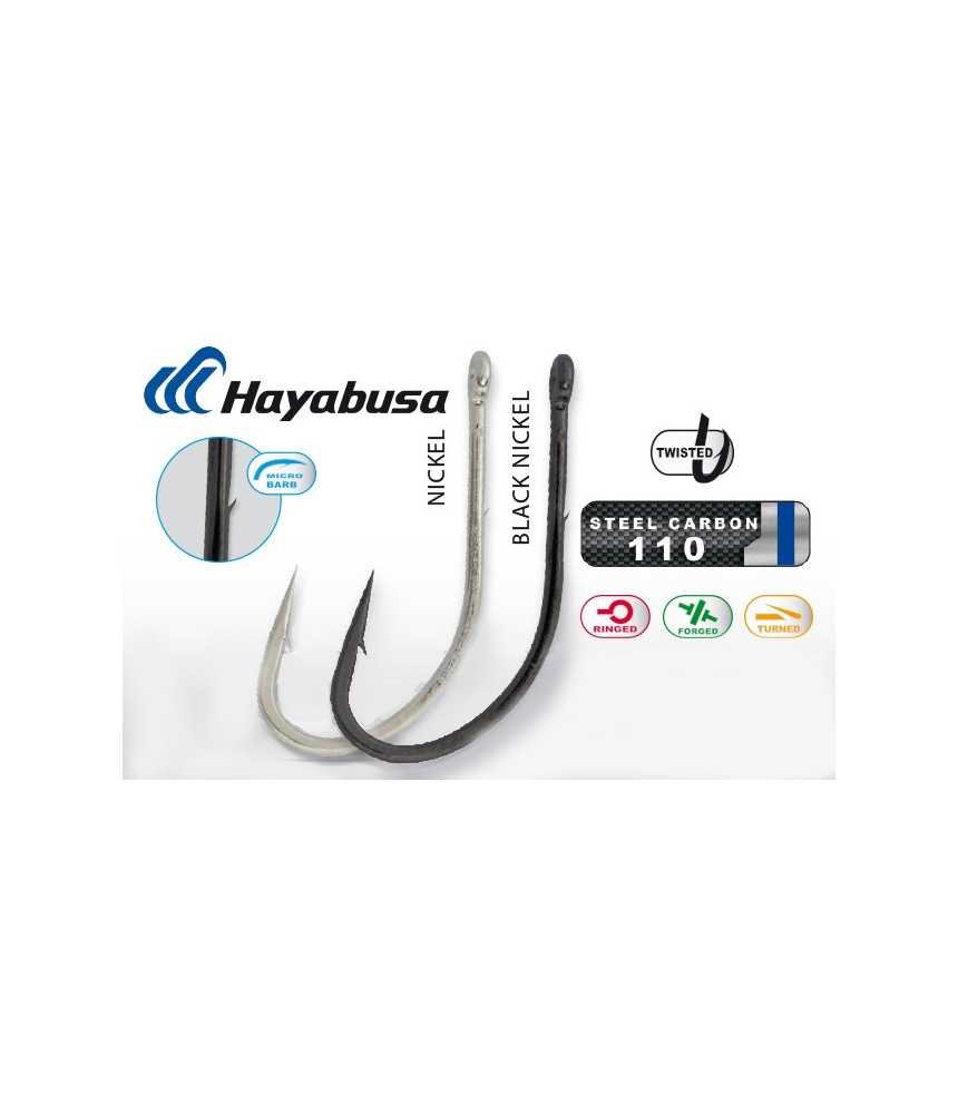 Kabliukai H.MRS 176 Black nickel, dydis 8, 10 vnt.