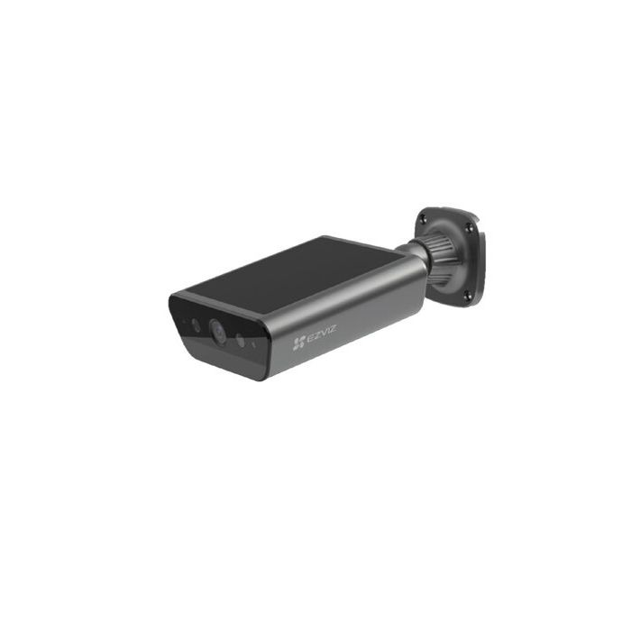 Išmanioji lauko kamera EZVIZ CS-EB5, EZVIZ CS-EB5, objektyvas 2,8 mm, raiška 4K 8MP (3840 × 2160), Wi-Fi, SD lustas, akumuliatorius 10 400 mAh, IP65, juodos sp.