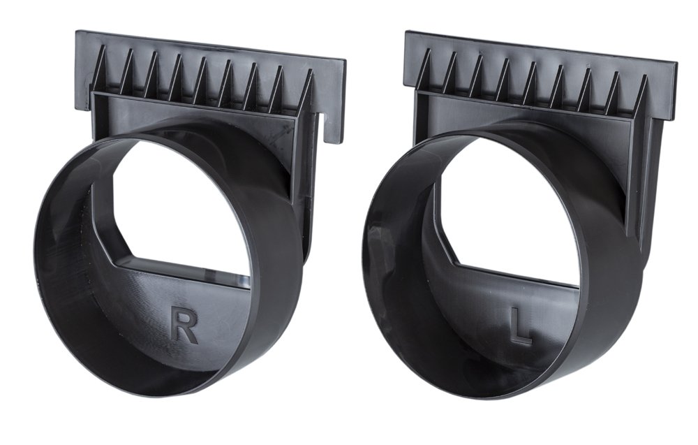 Galinė sienutė AQUER, latakui, su išbėgimu dešininė