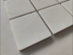 Natūralaus akmens  mozaika MONA MOSAICS  TDS028, 305 x 305 x 6 mm, 15 vnt./dėž., spl. baltas marmuras