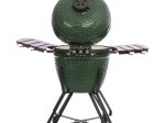 Anglies kepsninė TUNABONE Kamado Classic 23", L dydis, žalios spalvos