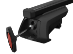 Automobilio stogo skersiniai THULE SmartRack XT, 2 vnt, metaliniai, ilgis 118 cm, atlaikomas svoris 100 kg