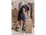 Darbo batai HOGERT WORKWEAR Fulde, S3S SR FO ESD, pilka-mėlyna spalva, 42 dydis, CE
