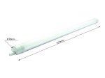 LED šviestuvas TOPE Naka, 120 W, 4000 K, 12000 lm, IP65, matmenys: 1500 x 85 x 80 mm