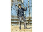 Kepurė HOGERT WORKWEAR Wipper, su sutvirtinimu, juoda spalva, 57-61 cm dydis