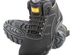 Darbo batai LAHTI PRO, S3 SRC, 45 dydis, juoda ir geltona spalva, oda NUBUK, CE