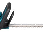 Akumuliatorinės gyvatvorių žirklės MAKITA DUH506Z, 18 V, darbinis plotis 50 cm, bešepetėlinis variklis, svoris 2,8 kg. Be akumuliatorių ir pakrovėjo.