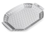 Griliaus krepšelis WEBER, nerūdijančio plieno, su rankenomis, kepimui, L, 36 x 25 cm