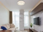 Lubinis LED šviestuvas GLOBO Mickey, 24W, 230V, 2500 lm, 3000-6000K, su pultu, su 2xAAA, dimer., atmintis, chromo sp. žiedas, apvalus, 490x90mm, 483110-24