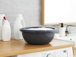 Plastikinis dubuo ROTHO Daily, 34 cm, 6 l, antracito sp.