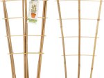 Bambukinė atrama Progarden, kopetėlės, 3 kojų,4 pakopų, rinkinys (3 vnt.), 46 x 24 cm.