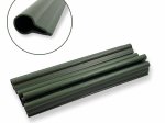 Klipsai tvoros juostai MIKKO, ilgis 19 cm, 10 vnt, Rattan žalia spalva
