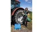 Puskombinezonis HOGERT WORKWEAR Reetz, 58% medvilnė, 40% poliesteris, 2% elastanas, juoda spalva, M (50) dydis, CE