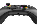 Žaidimų pultas DELTACO GAMING GAM-184, belaidis PC&Swich 3-in-1 valdymo pultelis, minkšta IML apdaila, BT 5.1, 2.4G USB imtuvas, USB-C laidinis, juodos sp, 4222384