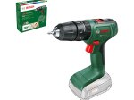 Akumuliatorinis smūg. gręžtuvas BOSCH Green Easy Impact 18V-40, Solo, 18V, maks. sukimo momentas 40 Nm. 13 mm griebtuvas, LED apšvietimas, svoris 1,3 kg, be akumuliatoriaus ir kroviklio