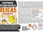 Statybinių atliekų valiklis BLICAS, 0,5 l