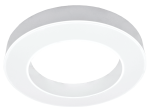 Pakabinamas LED šviestuvas TOPE, 36W, 3000-6500K, 230V, 3240lm, IP40, 60 cm skersmuo, baltos spalvos