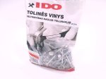 Tolinės vinys XIDO, 2,5 x 40 mm, 0,3 kg, ZN Cinkuotos