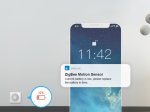 ZigBee protokolo judesio daviklis SONOFF Snzb-03, komplektacijoje baterija 3V CR2450