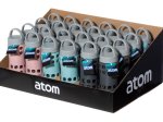Stiklinis buteliukas-gertuvė ATOM, 500ml