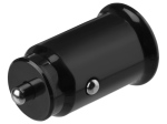Automobilinis USB įkroviklis DELTACO Usb-Car123, 1xUSB, 2,4A, 12W, 12-24V, juodos spalvos