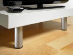 Baldų koja HETTICH, reguliuojama, juoda spl., 150x25x25 mm, 9129070