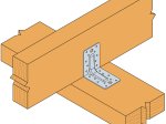 Sustiprintas kampas XIDO, 90 x 60 x 60 x 2 mm