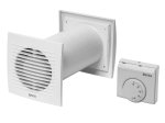 Vėdinimo įrenginys EUROPLAST, d100 mm su termostatu, SPKT100