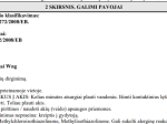 Skalbiklis IEVA, šilkmedžio, vanilės,pudros natos, 1 l