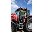 Marškinėliai HOGERT WORKWEAR Vils, 100% medvilnė, 180 g/m², žalia spalva, XL dydis