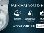 Klozetas CERSANIT CAMI PRO OVAL, pastatomas, horizontalus nubėgimas 2/4L, apatinis įvadas, su sukūriniu nuplovimu, kieto plastiko lėtai nusileidžiantis dangtis, lengvai nuimamas.