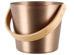 Pirties kibiras RENTO CHAMPAGNE, aliuminis, talpa 5 l, 23 x 23 cm