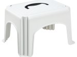 Taburetė - laiptelis su rankena PLAST TEAM, baltos sp.