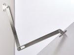 Durelių laikiklis HETTICH, 250mm, dengtas nikeliu, 89168